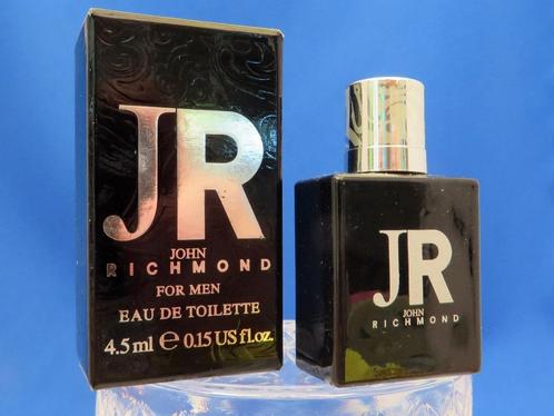 Mini - RICHMOND - John Richmon for men - 4,5ml - edt - 4,6cm, Verzamelen, Parfumverzamelingen, Zo goed als nieuw, Miniatuur, Gevuld