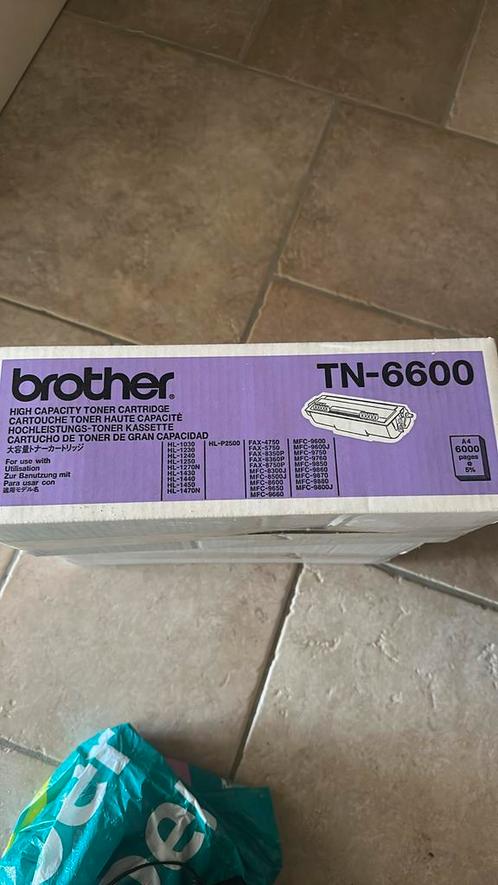 Brother TN-6600, Computers en Software, Printerbenodigdheden, Zo goed als nieuw, Toner, Ophalen of Verzenden