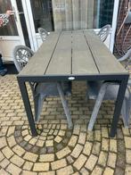 mooie kunststof tuintafel, Ophalen of Verzenden, Zo goed als nieuw, Kunststof