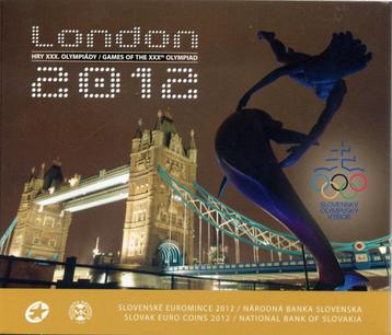 BU set Slowakije 2012 - 1 cent t/m 2 euro - Blister London beschikbaar voor biedingen