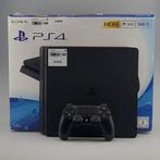 Playstation 4 Slim 500GB Zwart Incl: 1 Controller Zwart, Spelcomputers en Games, Spelcomputers | Sony PlayStation 4, Sony, Zo goed als nieuw