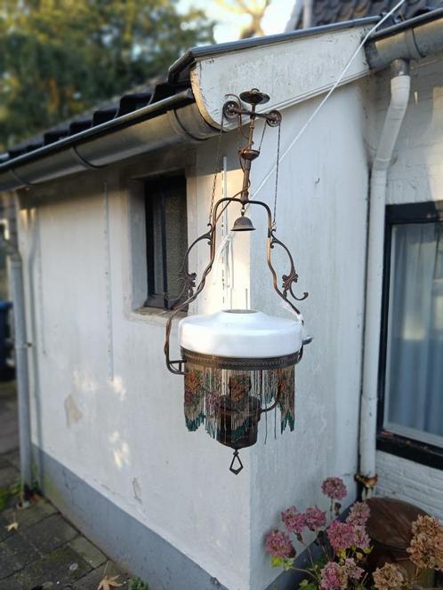 antieke hanglamp begin vorige eeuw, Antiek en Kunst, Antiek | Lampen, Ophalen