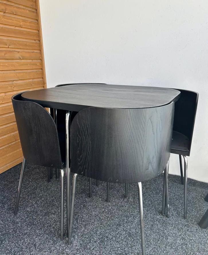 Eettafel, Huis en Inrichting, Tafels | Eettafels, Zo goed als nieuw, 50 tot 100 cm, Rond, Ophalen