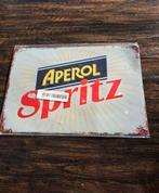 Aperol spritz wandbord 20x30 mancave bar, Verzamelen, Ophalen of Verzenden, Nieuw, Reclamebord