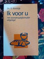 D. Rietdijk - Ik voor u, Ophalen of Verzenden, Zo goed als nieuw, D. Rietdijk