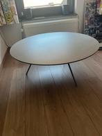Salontafel keramiek 90 cm lichtgrijs, Ophalen, Overige materialen, Rond, 50 tot 100 cm