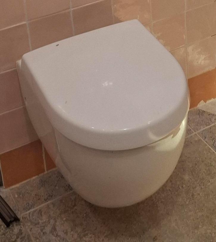Villeroy & Boch hangtoilet, Doe-het-zelf en Verbouw, Sanitair, Gebruikt, Toilet, Ophalen