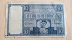 Oude bankbiljet 10 gulden Zeeuwsmeisje 1928 Netjes bieden, Ophalen, 10 gulden, Los biljet