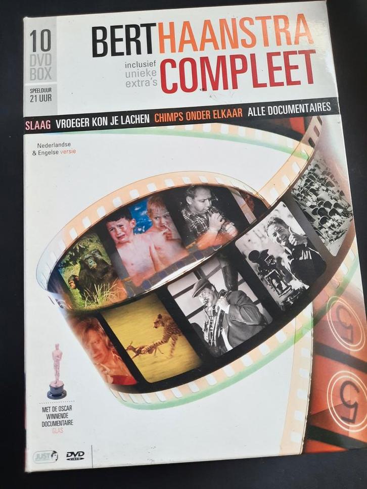 Bert Haanstra Compleet - 10 DVD Boxset, Cd's en Dvd's, Dvd's | Documentaire en Educatief, Zo goed als nieuw, Boxset, Alle leeftijden