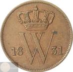 Nederland - 1 cent 1831 Willem I, Koning Willem I, Ophalen of Verzenden, 1 cent, Losse munt