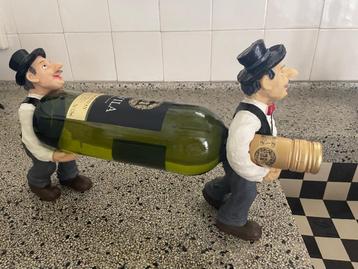 Twee heren als flessendrager NIEUW beschikbaar voor biedingen