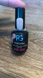 Pink gellac rubberbase cover soft nude, Ophalen of Verzenden, Zo goed als nieuw, Overige kleuren, Handen en Nagels