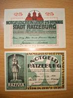 Duits Notgeld Ratzeburg Noodgeld, Postzegels en Munten, Ophalen of Verzenden, Duitsland