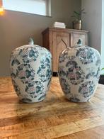 Chinese Gemberpot / Dekselvaas, Huis en Inrichting, Woonaccessoires | Vazen, Gebruikt, Overige kleuren, Aardewerk of Porselein