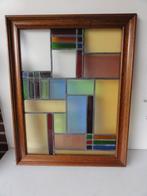 onbeschadigd glas in loodraam ca. 53`67 cm., Minder dan 80 cm, Overige typen, Nieuw, Ophalen of Verzenden