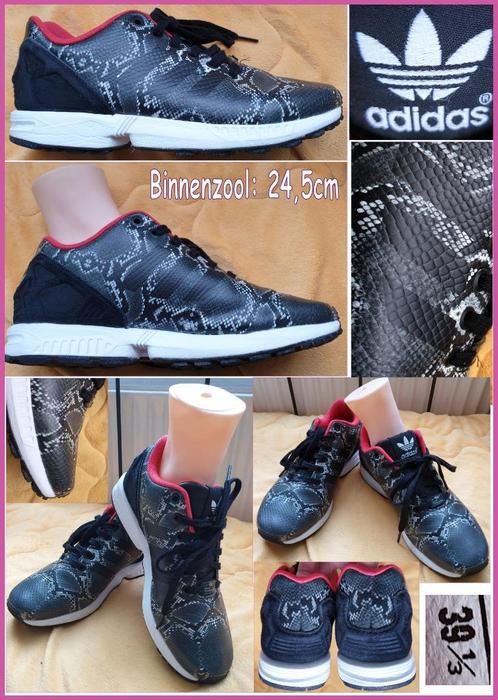 ADIDAS antraciet running sneakers met dierenprint maat 39, Kleding | Dames, Schoenen, Zo goed als nieuw, Sneakers of Gympen, Grijs
