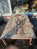 Houten tuintafel poten zijn los te schroeven, Ophalen, Rechthoekig, Hout