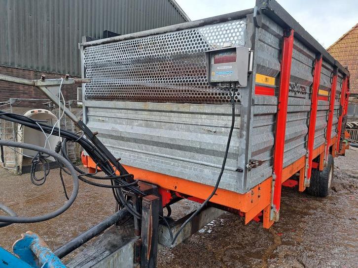 Gebruikte Schouten voermengwagen doseerwagen, Zakelijke goederen, Agrarisch | Werktuigen, Veehouderij, Voertechniek, Ophalen