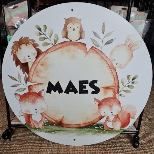 Geboortebord / ooievaar / Dieren, Kinderen en Baby's, Kraamcadeaus en Geboorteborden, Ophalen