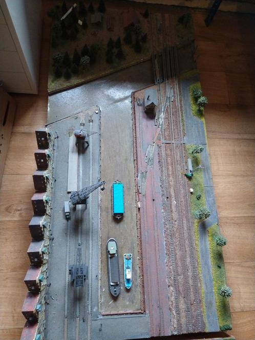 N-spoor module bakken 120*60cm, Hobby en Vrije tijd, Modeltreinen | N-Spoor, Zo goed als nieuw, Rails, Gelijkstroom, Fleischmann
