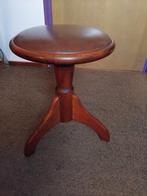 pianokruk draaibaar, Ophalen, In hoogte verstelbaar, Gebruikt, Hout