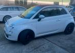 Fiat 500 twin air cabrio automaat 2013 Wit, Auto's, Wit, Origineel Nederlands, 26 km/l, Particulier