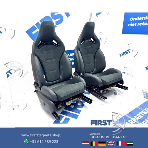 W206 S206 C63 AMG Recaro KUIP STOELEN SET C63s E PERFORMANCE, Auto-onderdelen, Interieur en Bekleding, Mercedes-Benz, Gebruikt