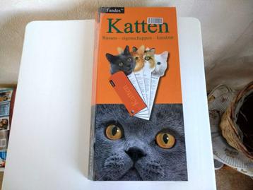 Nieuw boek over katten, poezen in waaiervorm kattenrassen beschikbaar voor biedingen