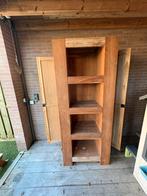 Jagerskast/buffetkast teak, Ophalen, Gebruikt, 200 cm of meer, Teakhout