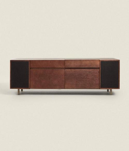 GEZOCHT: Zara home platenspeler kast, Huis en Inrichting, Kasten | Dressoirs, Nieuw, 25 tot 50 cm, Ophalen