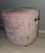 Mooie poef van Riviera Maison, Huis en Inrichting, Banken | Voetenbanken en Poefen, Minder dan 50 cm, Rond, Minder dan 50 cm, Ophalen of Verzenden