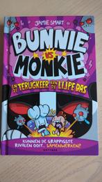 Bunnie vs Monkie - Nieuwstaat!, Boeken, Ophalen of Verzenden, Zo goed als nieuw, Fictie algemeen