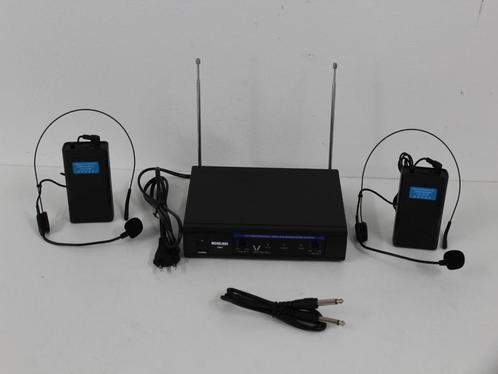 Draadloze headset microfoon set, Muziek en Instrumenten, Microfoons, Nieuw, Zangmicrofoon, Ophalen of Verzenden