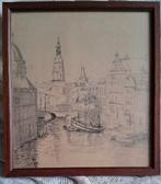 Oude schans Montelbaans toren Amsterdam, Ophalen of Verzenden