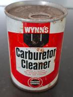 Vintage blik Wynn's Carburetor Cleaner jaren 60/70, Ophalen of Verzenden, Nieuw
