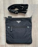 Prada messenger bag, Overige merken, Ophalen of Verzenden, Zo goed als nieuw, Zwart