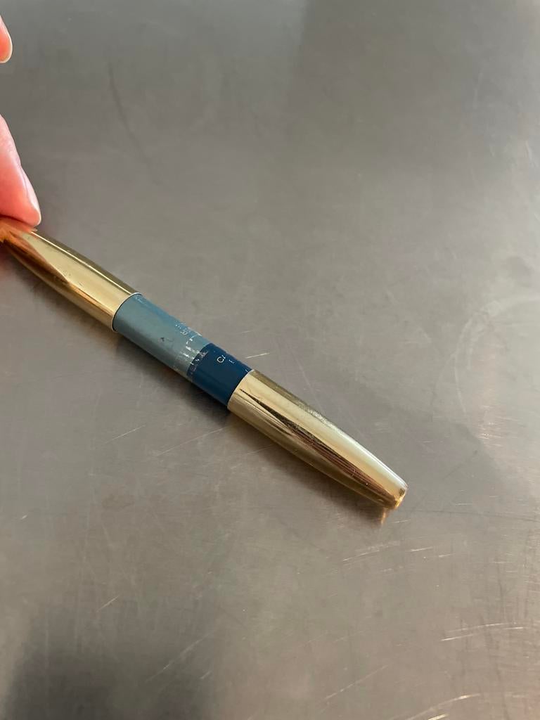 Vintage Estée Lauder Eye Color Stick - Jaren 80, Gebruikt, Ogen, Blauw, Ophalen of Verzenden