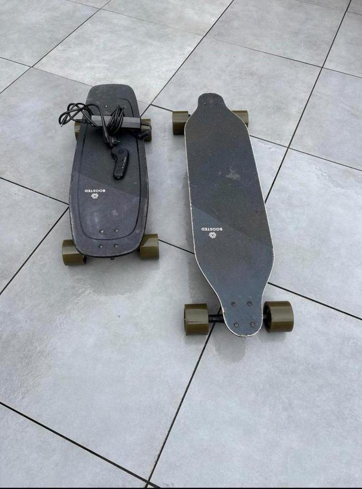 Twee elektrische skateboards Boosted IN PRIJS VERLAAGD, Sport en Fitness, Skateboarden, Gebruikt, Skateboard, Ophalen
