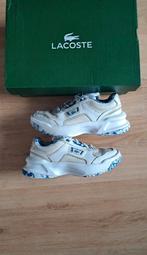 Lacoste Ace Lift Blue Marble chunky dad sneakers, Verzenden, Wit, Lacoste, Sneakers of Gympen