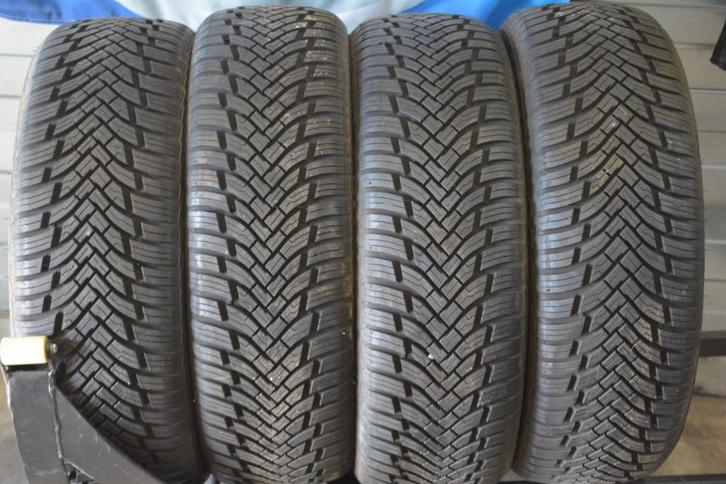 4x Gebruikte All Season banden Petlas PT565 205 55 R17 (W20), Auto-onderdelen, Banden en Velgen, Band(en), All Season, 17 inch