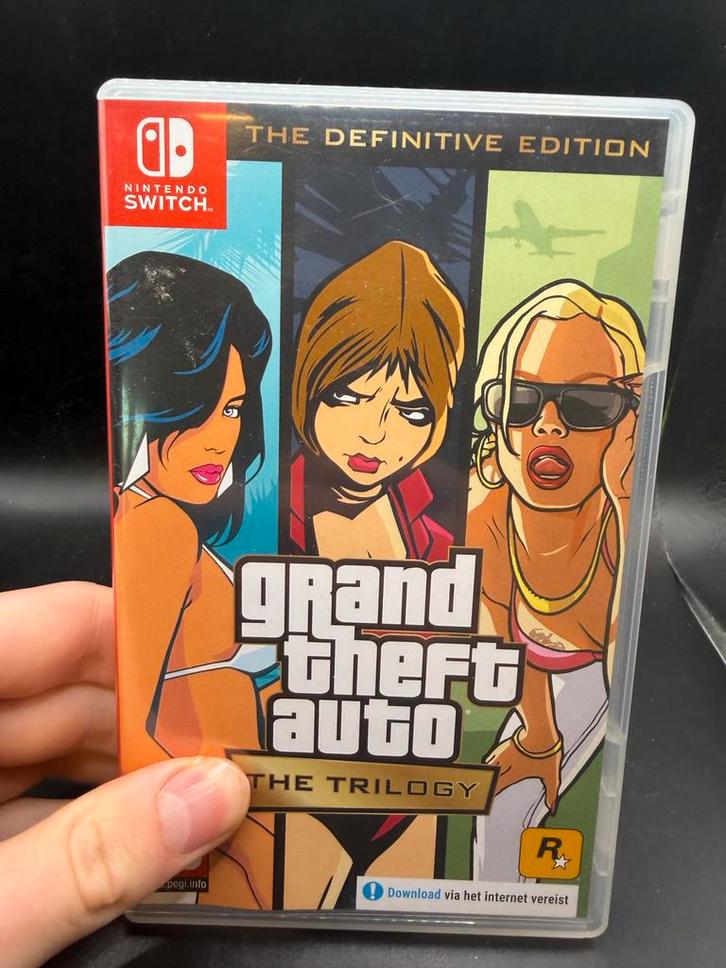 Grand Theft Auto: The Trilogy - Nintendo Switch, Spelcomputers en Games, Games | Nintendo Switch, Nieuw, Avontuur en Actie, 1 speler