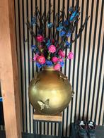 Vlinder Vaas - Gouden Decoratie, Huis en Inrichting, Woonaccessoires | Vazen, Overige materialen, Overige kleuren, Ophalen of Verzenden