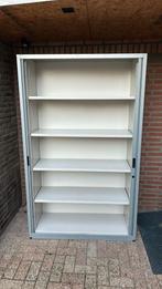 Zilver grijze archiefkast- roldeur kast, Ophalen, 100 tot 150 cm, 150 tot 200 cm, Zo goed als nieuw