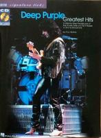 guitar-signature licks-DEEP PURPLE – GREATEST HITS+ cd-TAB-, Muziek en Instrumenten, Ophalen of Verzenden, Artiest of Componist