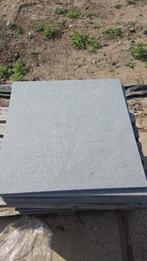 natuursteen Grijs tegel 80x80x3, Ophalen, Nieuw, Gecoat, Terrastegels