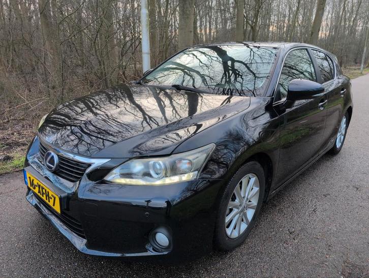 Lexus CT-H 200H 1.8 Hybrid 2012 Zwart, Auto's, Lexus, Particulier, CT-H, Hybride Elektrisch/Benzine, A, Hatchback, Automaat, Origineel Nederlands