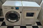 Samsung Wasmachine & Bauknecht Droger, Witgoed en Apparatuur, Wasmachines, Gebruikt, Voorlader, 85 tot 90 cm, Ophalen