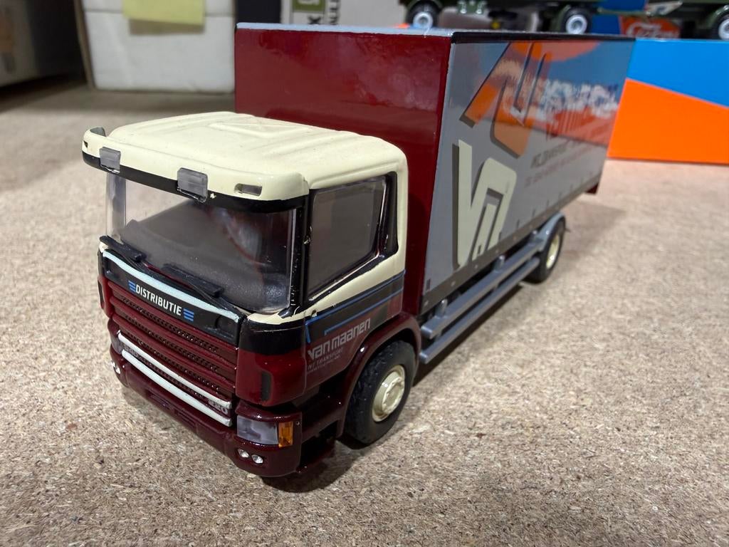 LIONTOYS SCANIA BAKWAGEN VAN MAANEN, Hobby en Vrije tijd, Modelauto's | 1:50, Ophalen of Verzenden, Zo goed als nieuw, Bus of Vrachtwagen