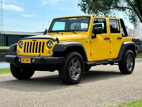 Jeep Wrangler Unlimited 3.8 Sahara | Youngtimer | Targa dak, Auto's, Jeep, Bedrijf, Te koop, Wrangler, 4x4, ABS, Airbags, Cruise Control