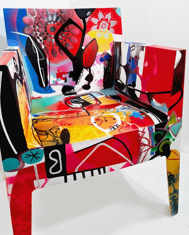 Driade - Philippe Starck -Fauteuil - Art object by Jack Soro, Huis en Inrichting, Fauteuils, Zo goed als nieuw, Kunststof, Ophalen of Verzenden